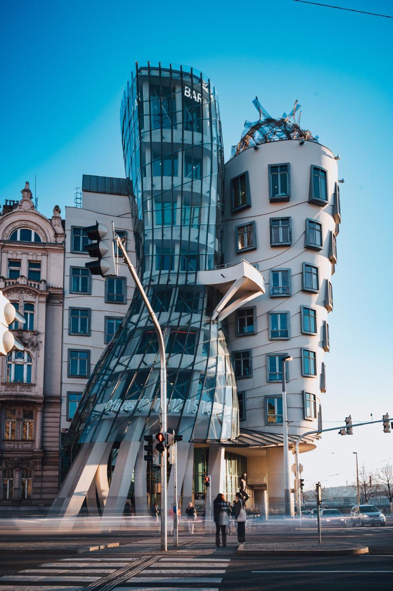 Two-Level Apart With A Terrace Near The Vltava River Prag Exteriör bild